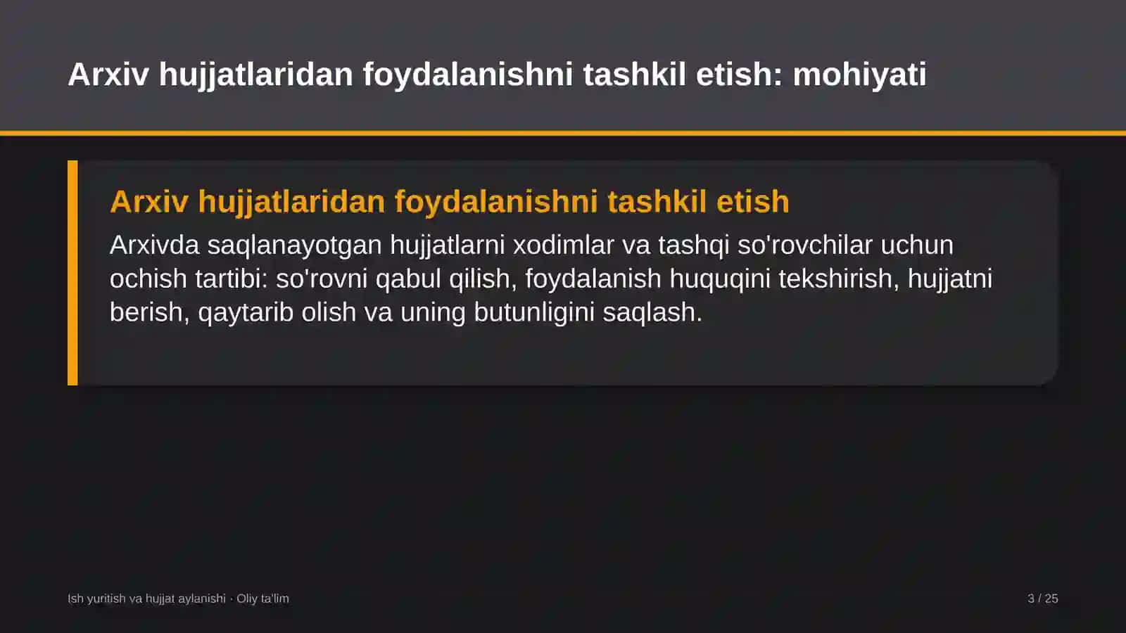 Ziyorat turizmida arxiv hujjatlaridan foydalanishni tashkil etish 3