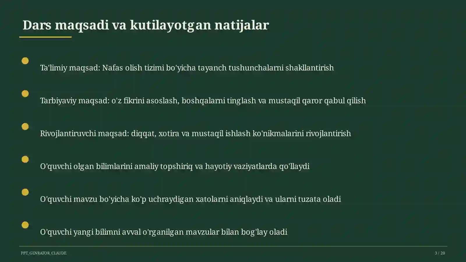 Nafas olish tizimi (8-sinf) 3