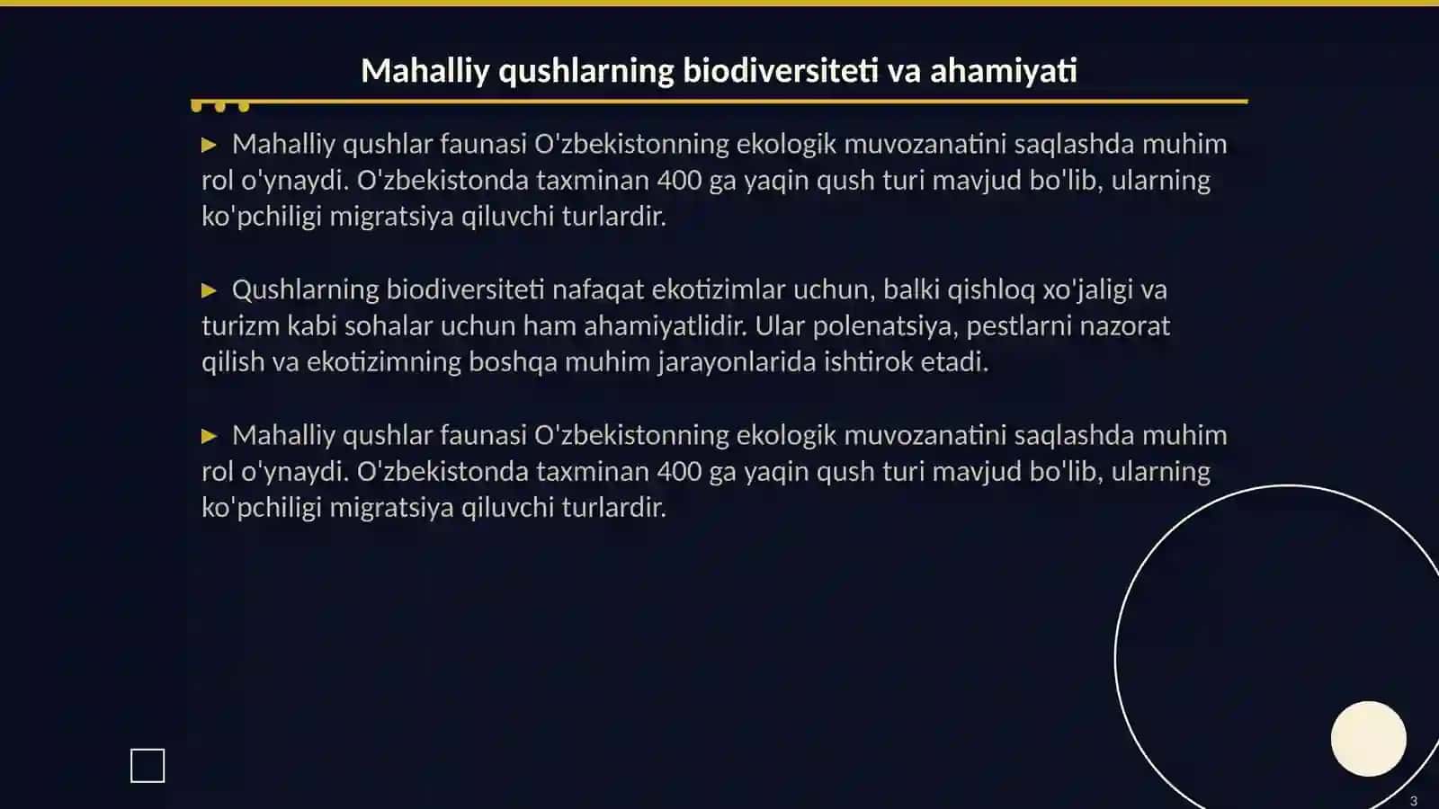 Mahalliy faunamizdagi qushlarning geografik tarqalishlari 3