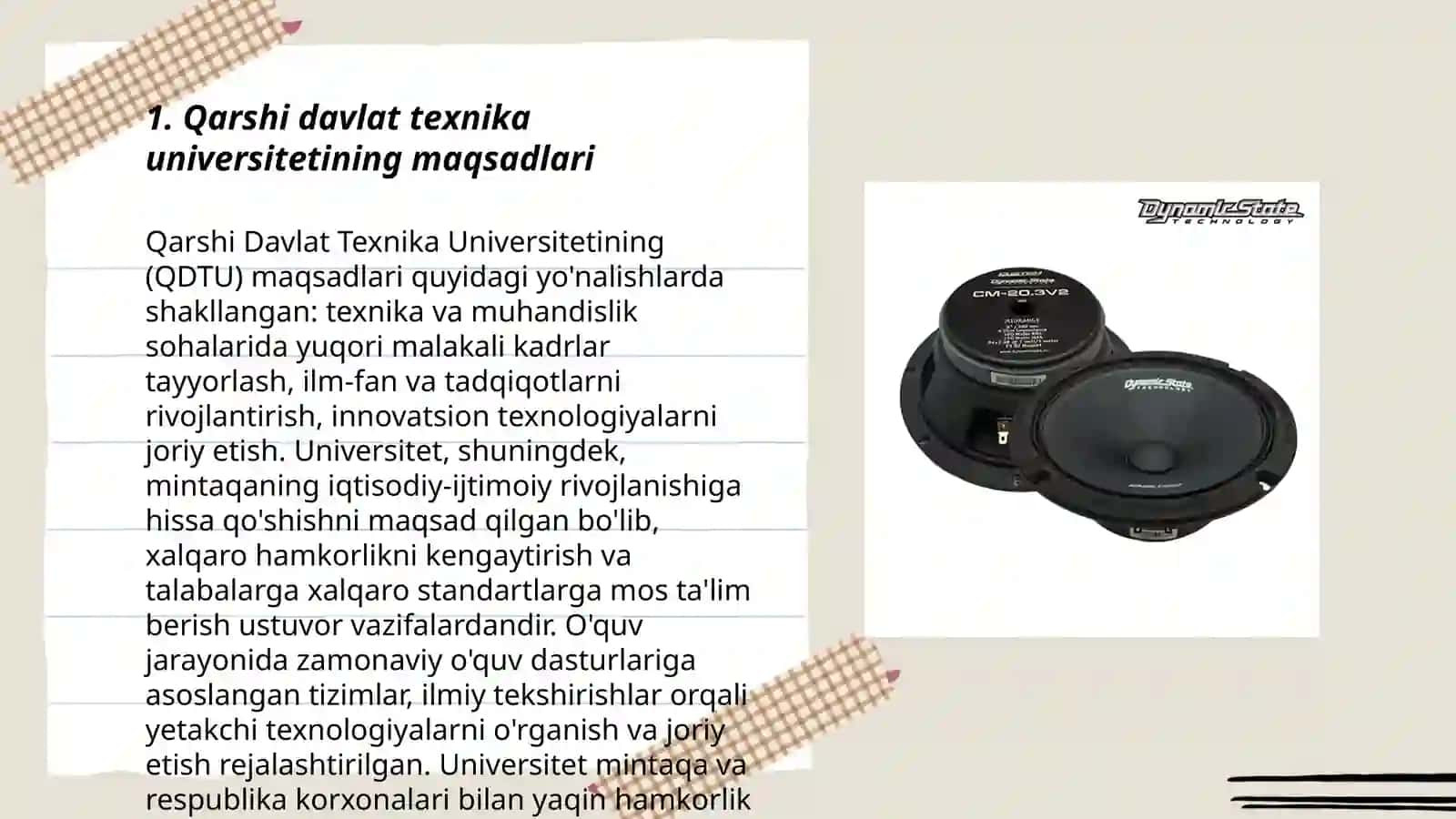 Qarshi davlat texnika universiteti Nuriston akademik litseyi 3