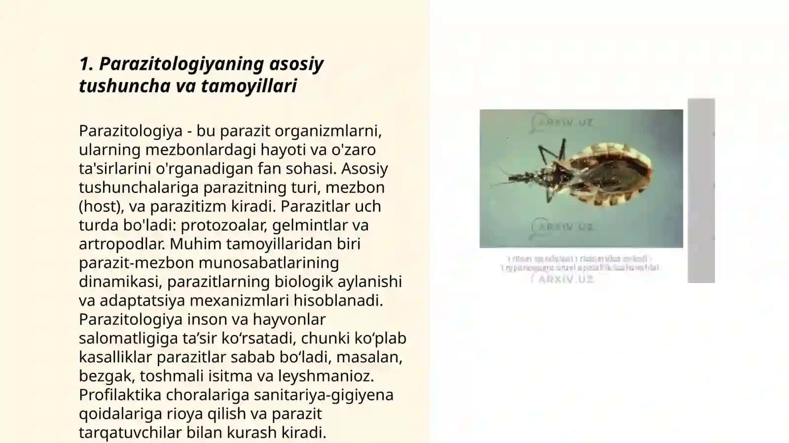 Tibbiy germintologiya va parazitologiya 3