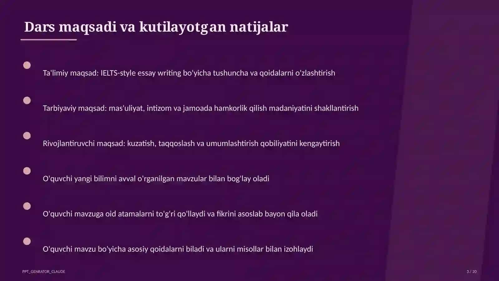 IELTS-style essay writing (11-sinf) 3