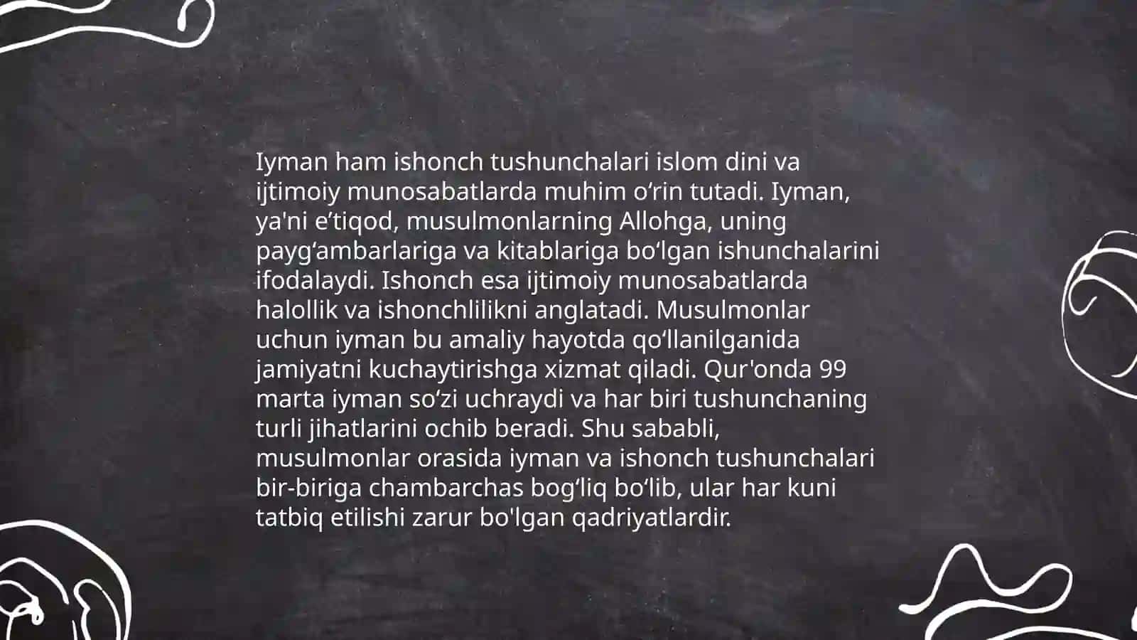 iyman ham isenimnin qaliplesiwine social ortaliqtin tasiri 3