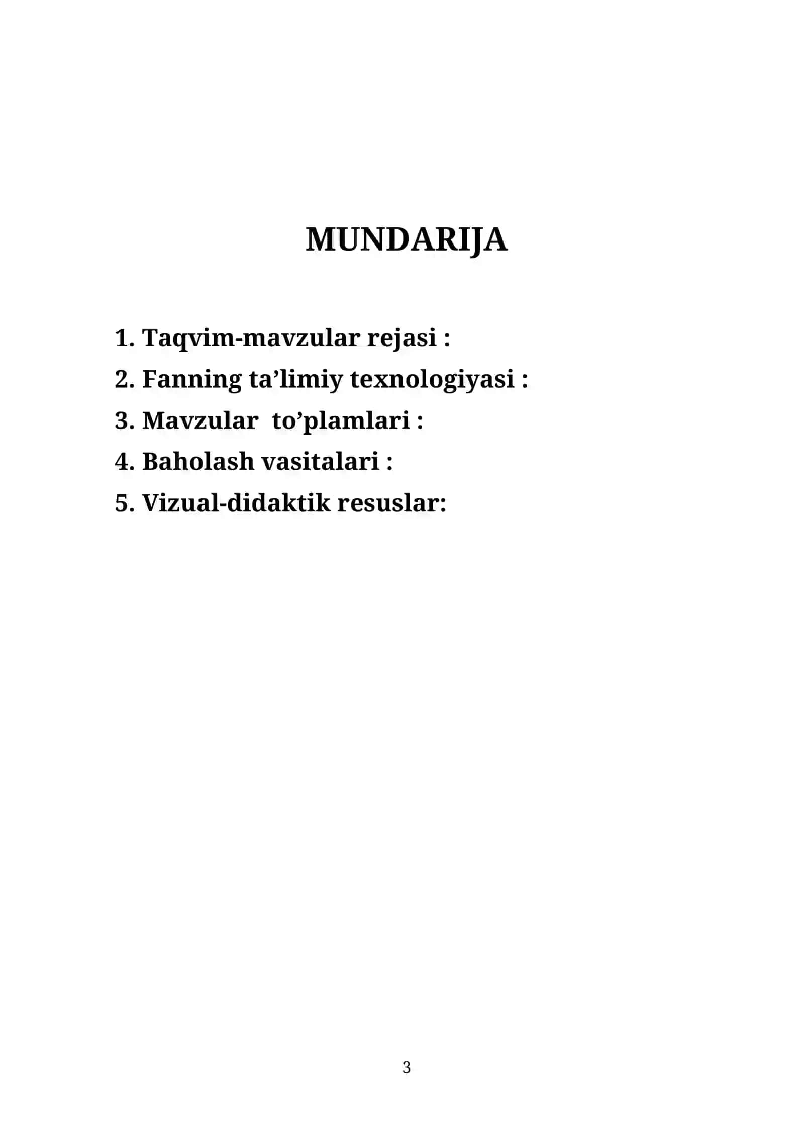 MEHNAT MUHOFAZASI FANIDAN O’QITISH MATERIALLAR TO’PLAMI 3