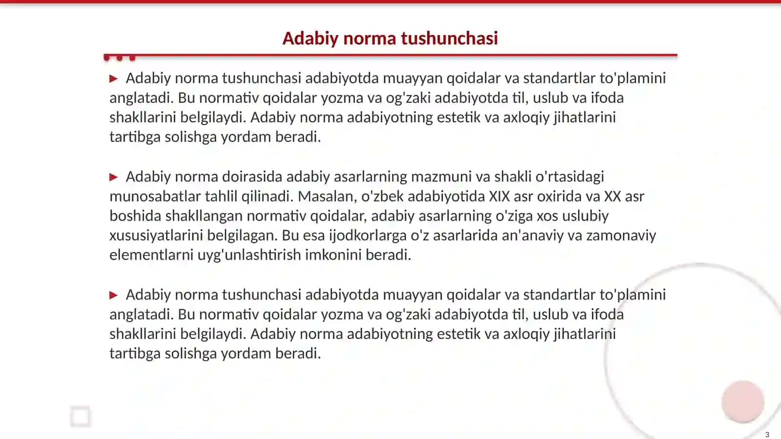 Adabiy norma 3