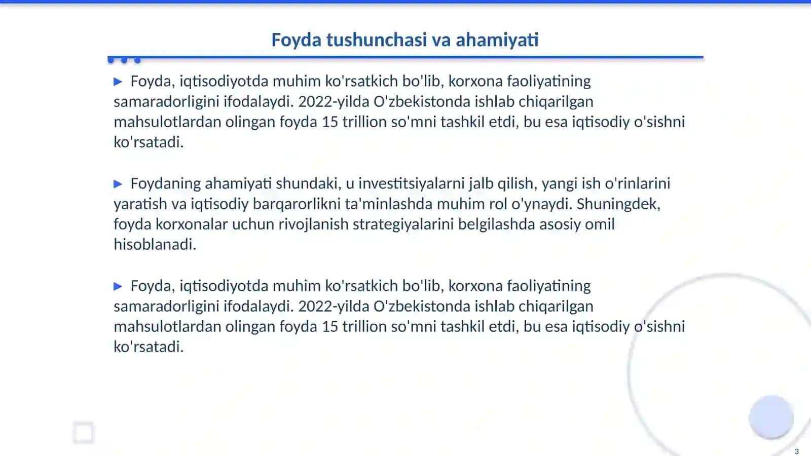 Farmasevtik Iqtisodiyot 3