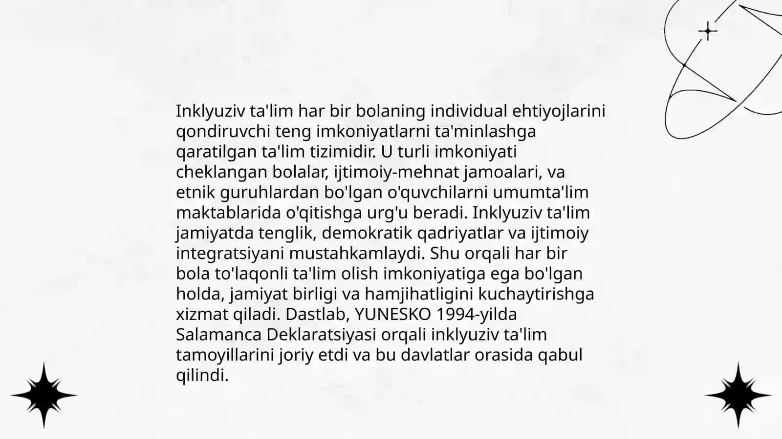 Inklyuziv taʼlimni amalga oshirish jarayonida alohida yordamga muhtoj bolaning shaxsini rivojlanishining xususiyatlari 3