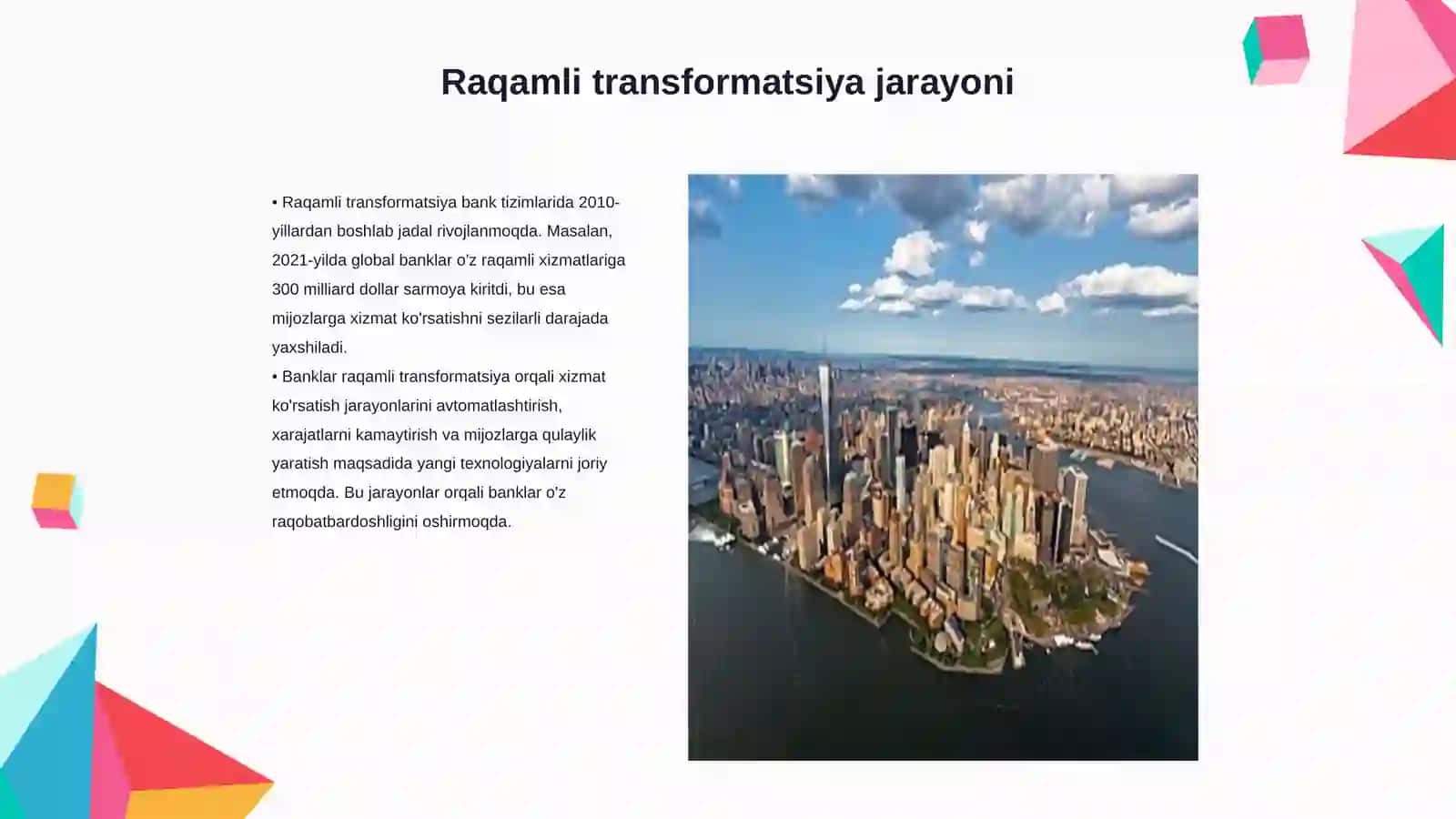 Zamonaviy bank texnologiyalari 3