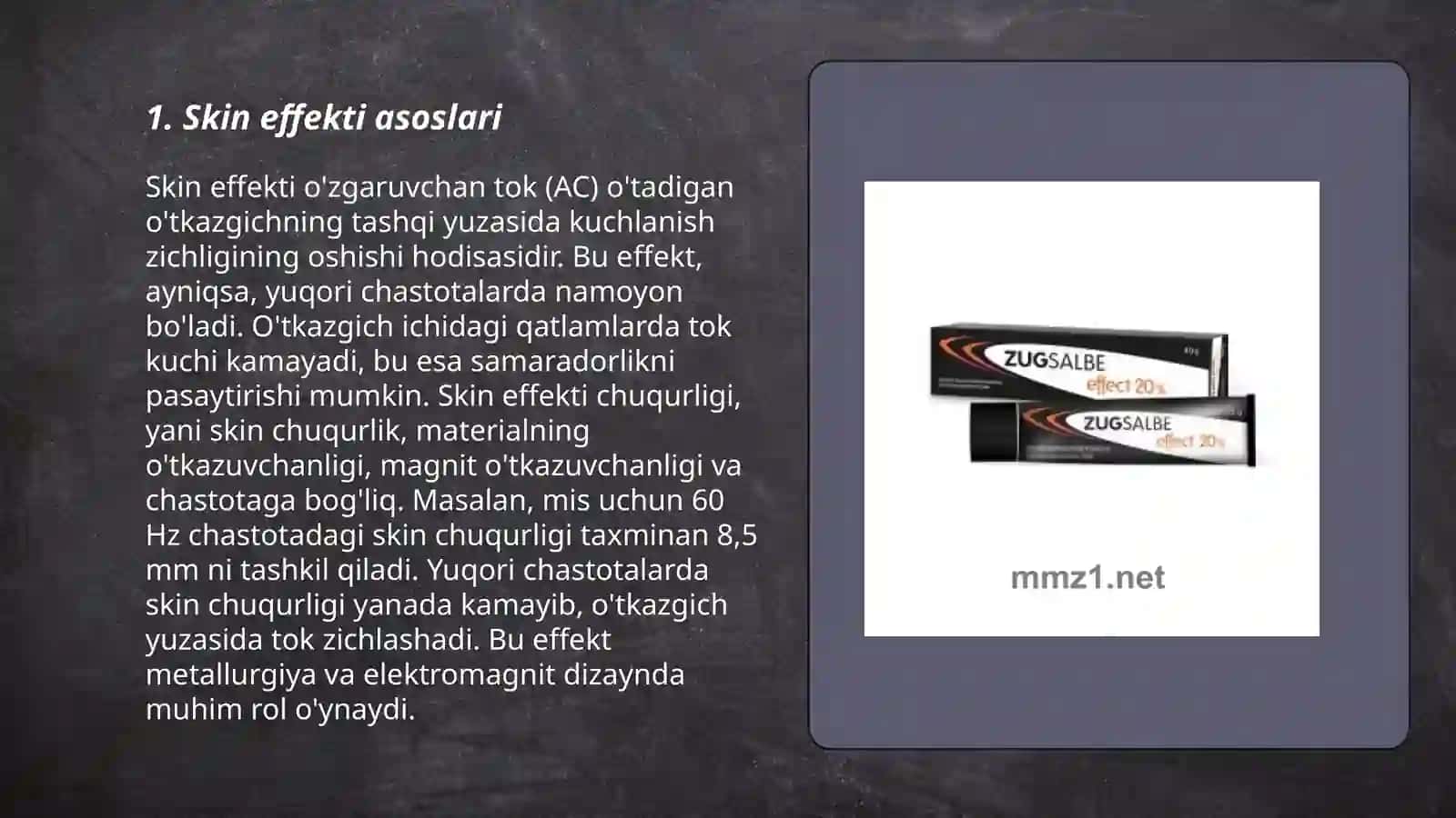Skin effekti 3