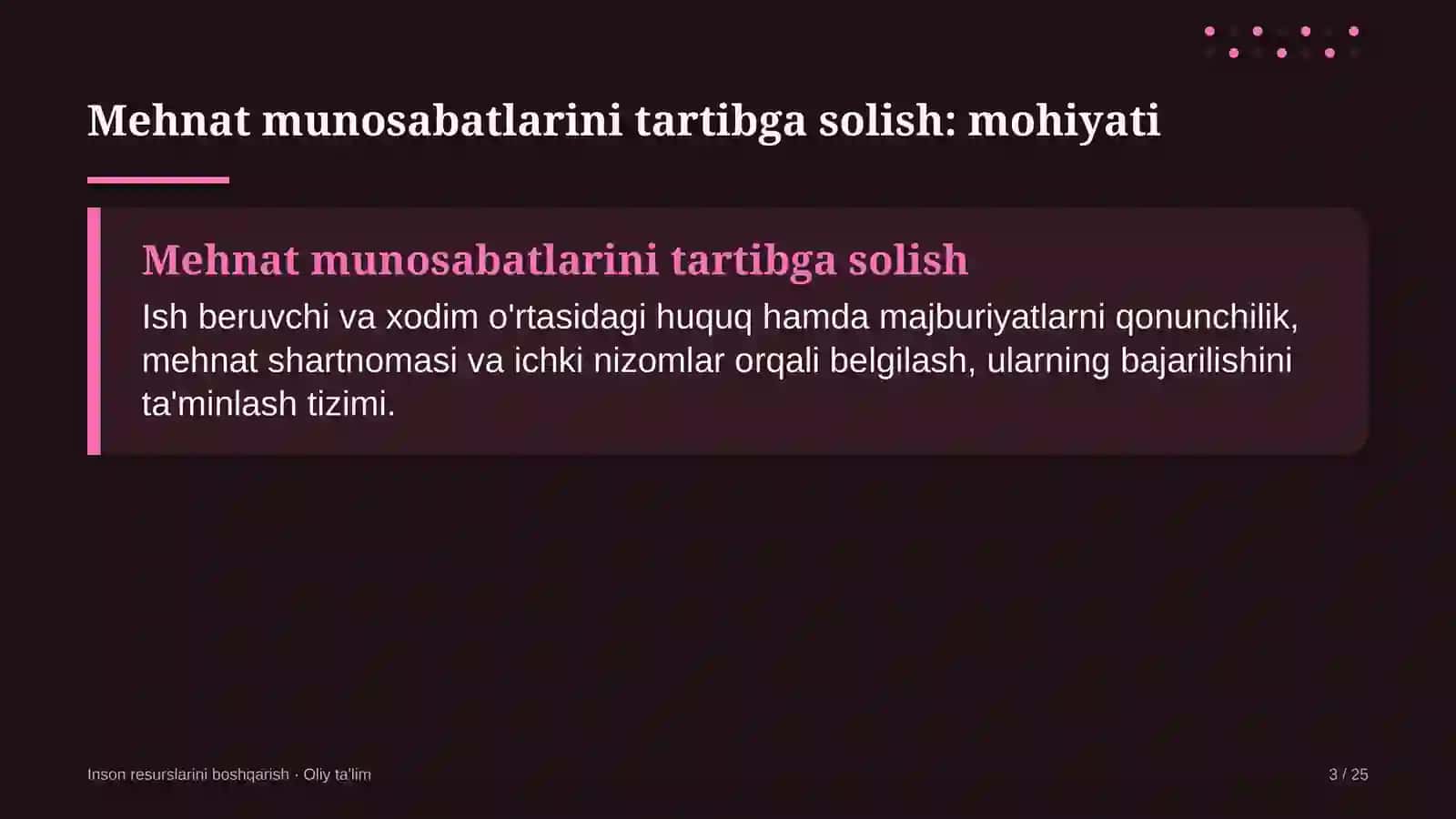 sement zavodlarida mehnat munosabatlarini tartibga solish 7133 3