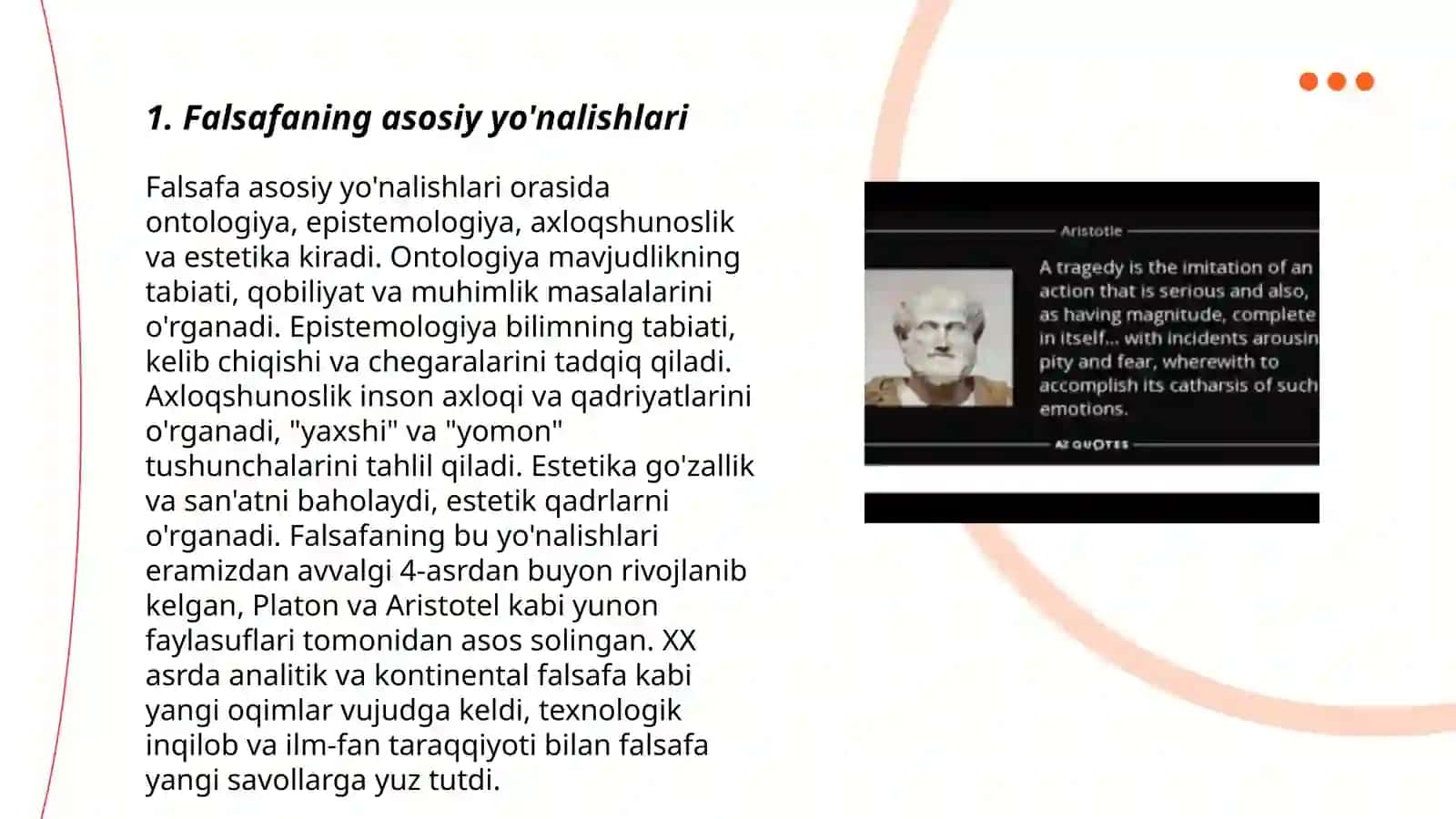 Falsafaning sohalari va funksiyalari 3