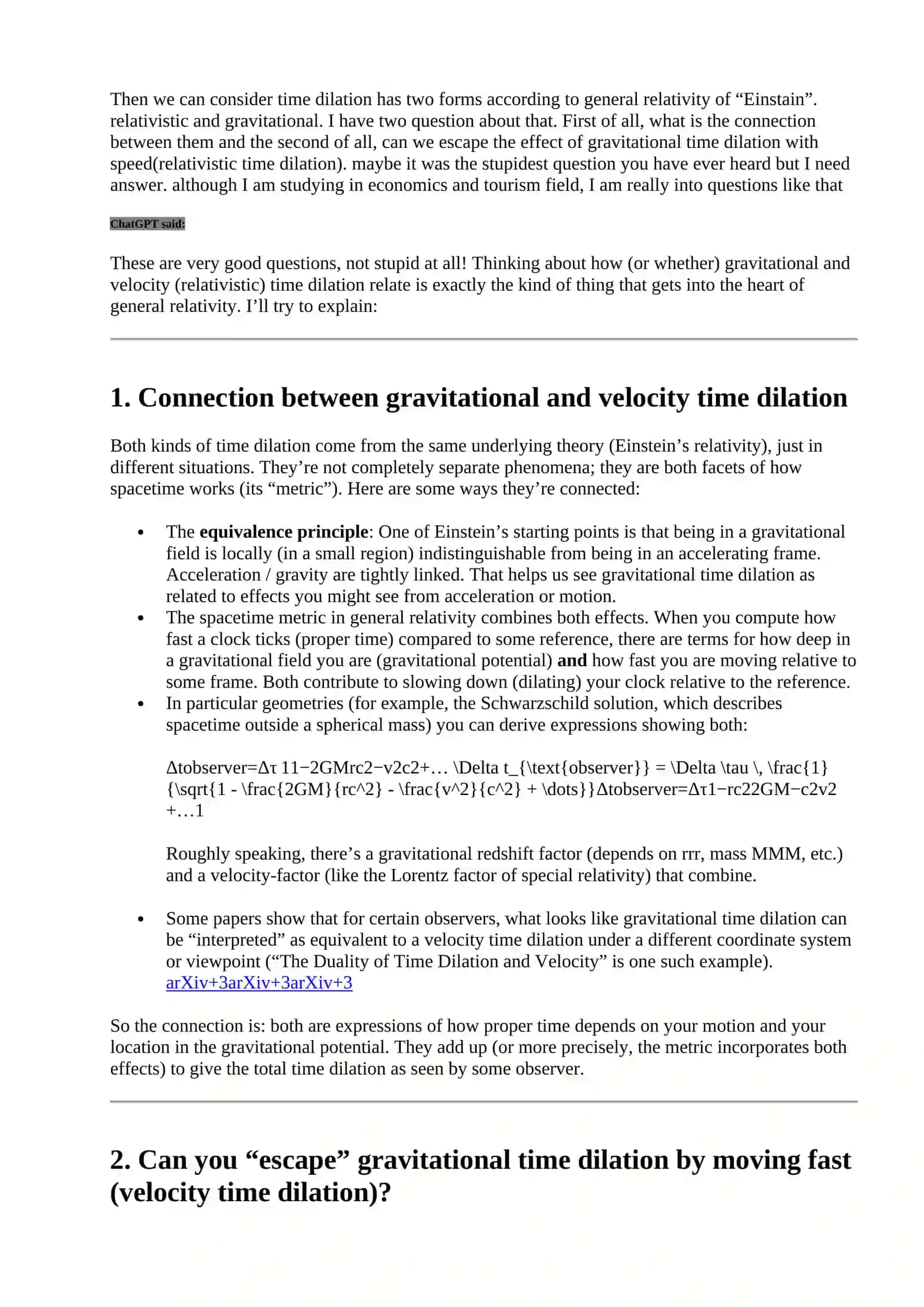 Time Dilation in Astrophysics 3