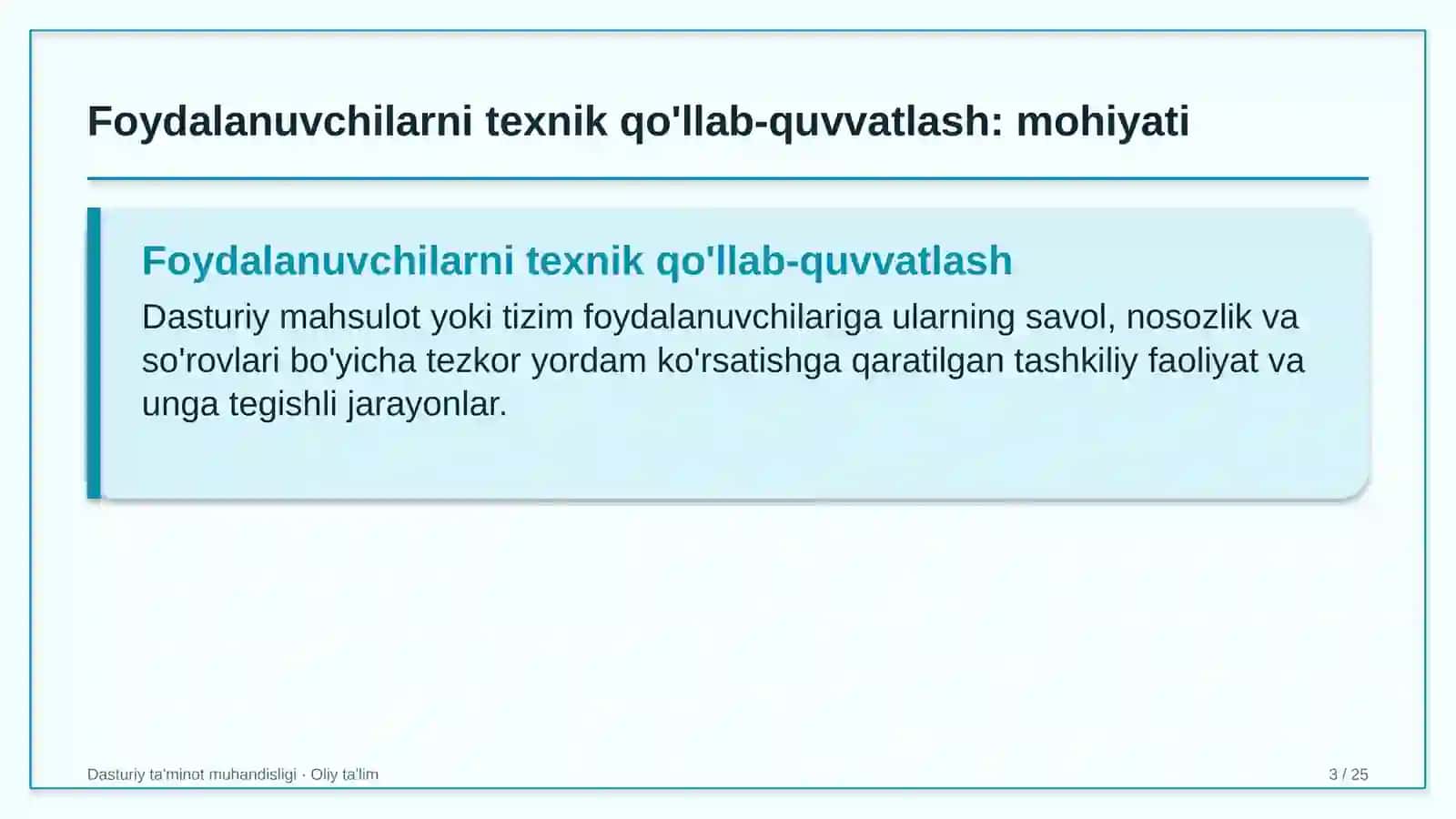 muzeylarda foydalanuvchilarni texnik qo'llab quvvatlash 5846 3