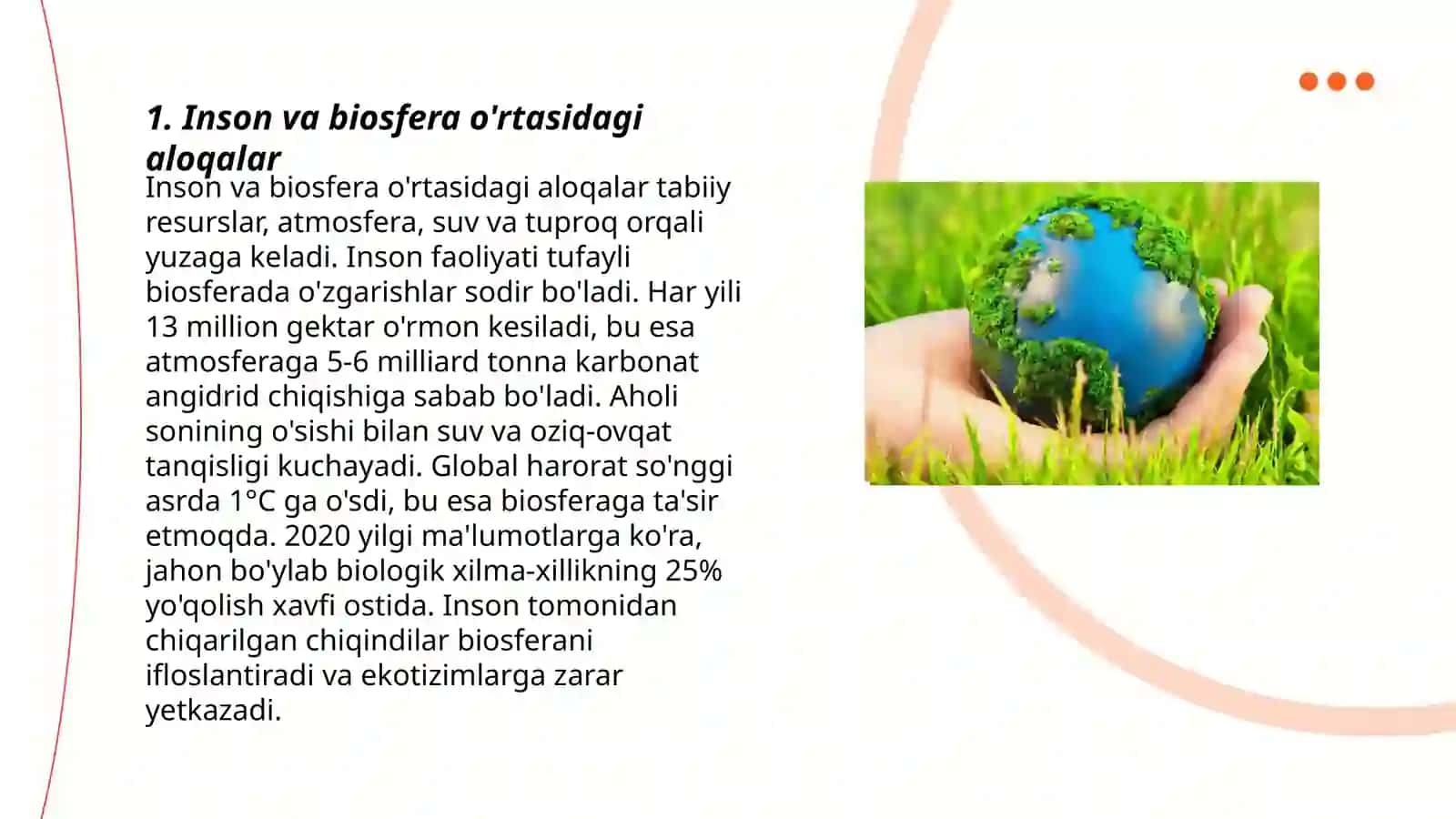 Inson va Biosfera 3