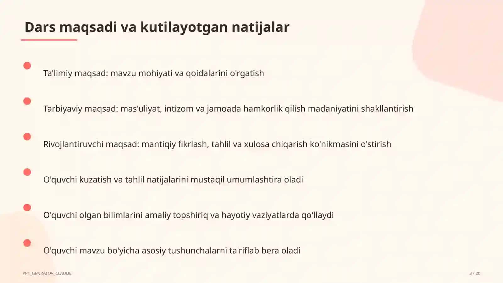 Sinf rahbarining yillik ish rejasi 3