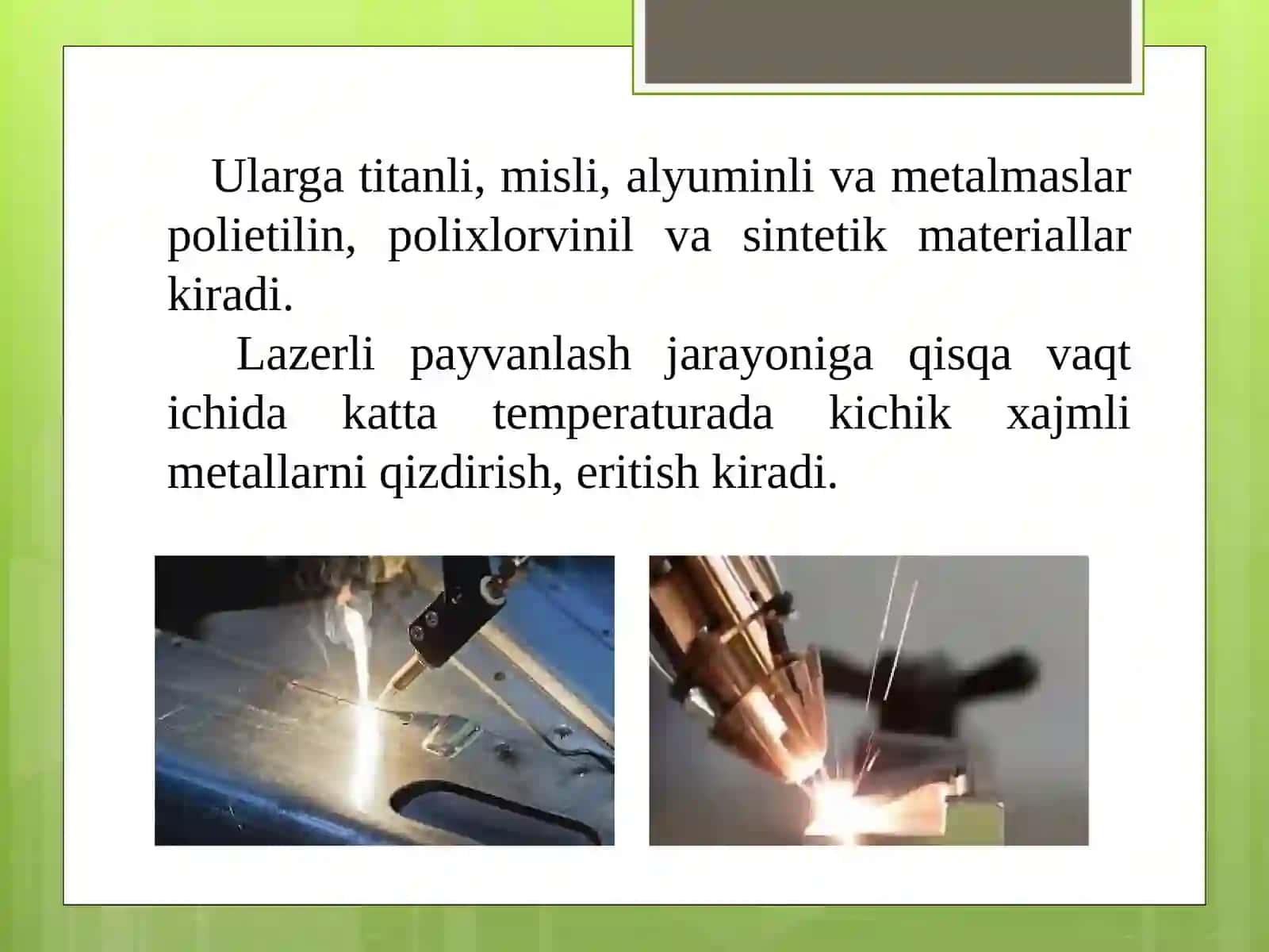 Lаzеr bilan pаyvаndlаsh 3