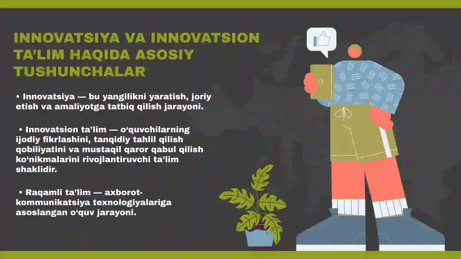ZAMONAVIY TA’LIMNI TASHKIL ETISHDA INNOVATSIYALARNING ROLI 3