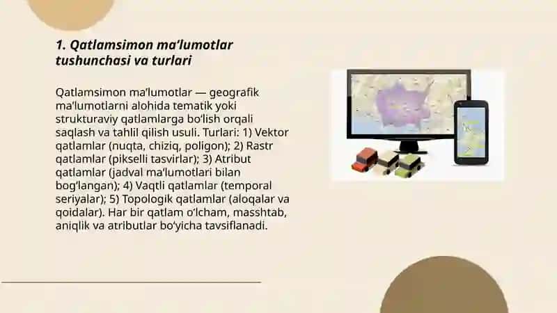 Qatlamsimon maʼlumotlar tushunchasi va turlari 3