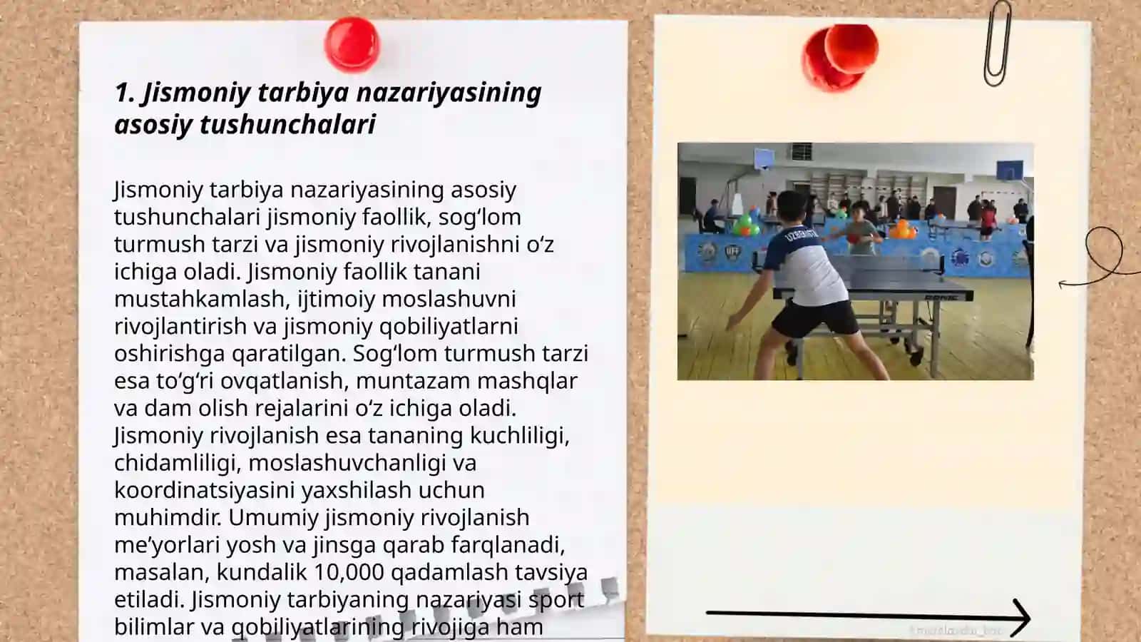 Boshlangʻich sinflarda jismoniy tarbiya nazariyasi va metodikasi fanining maqsadi va vazifalari 3