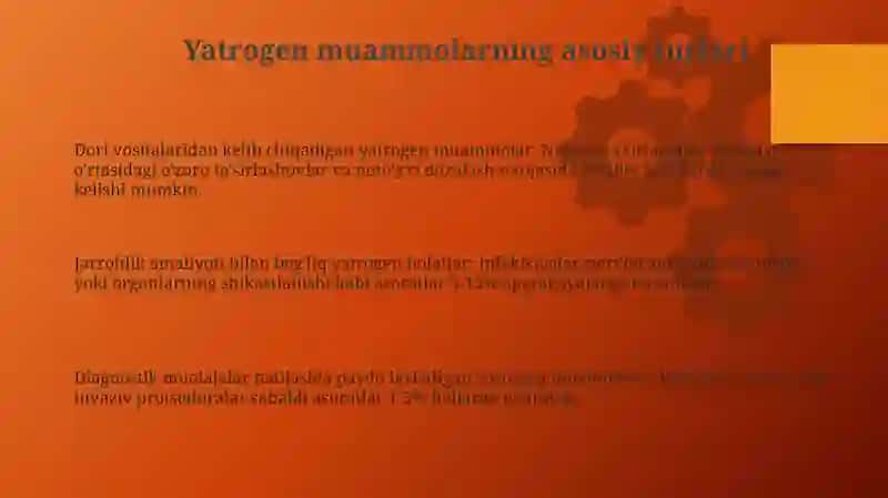 Hozirgi zamonda Tibbiyotda Yatrogeniya muammolari 3