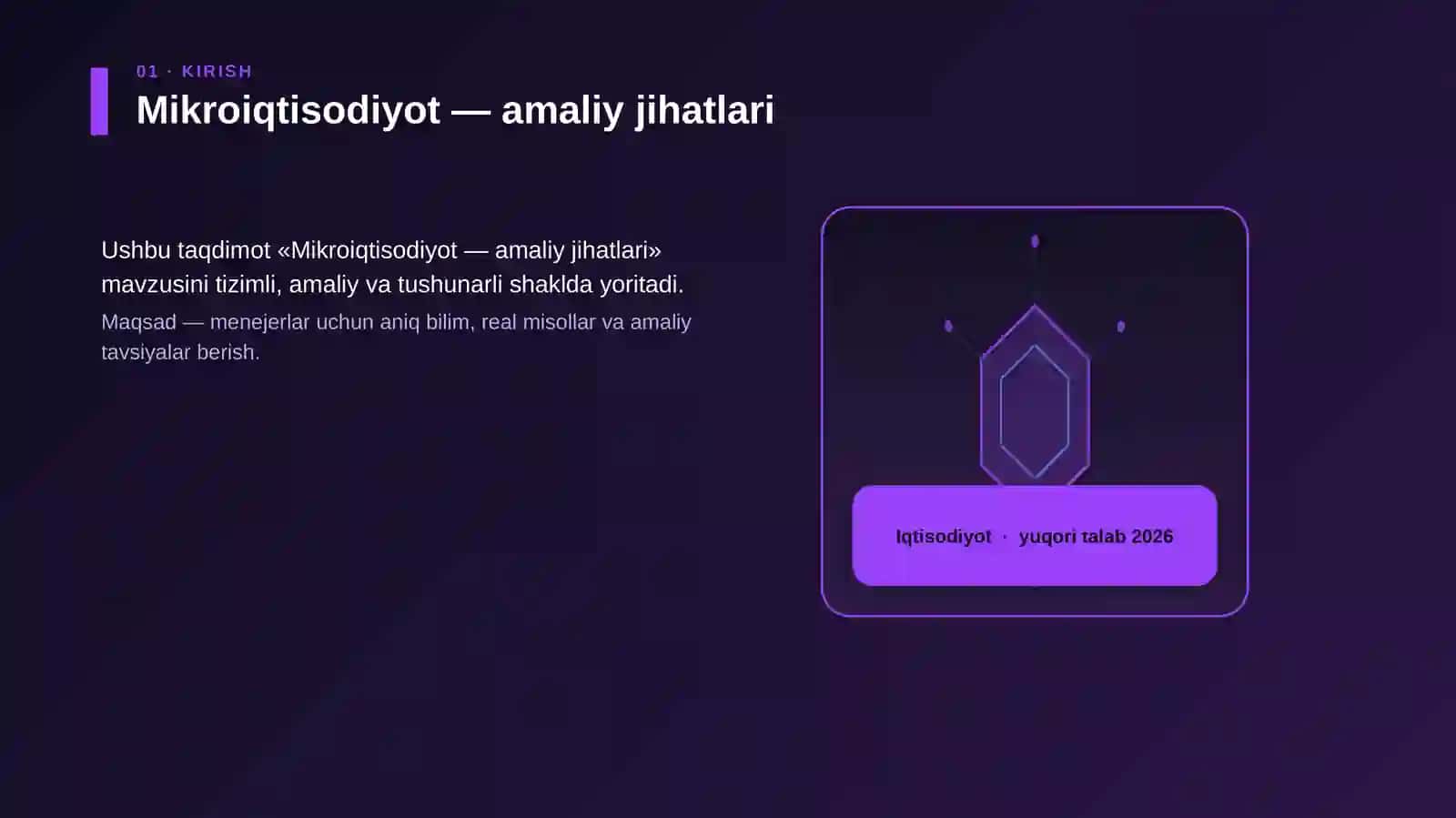 Mikroiqtisodiyot — amaliy jihatlari 3