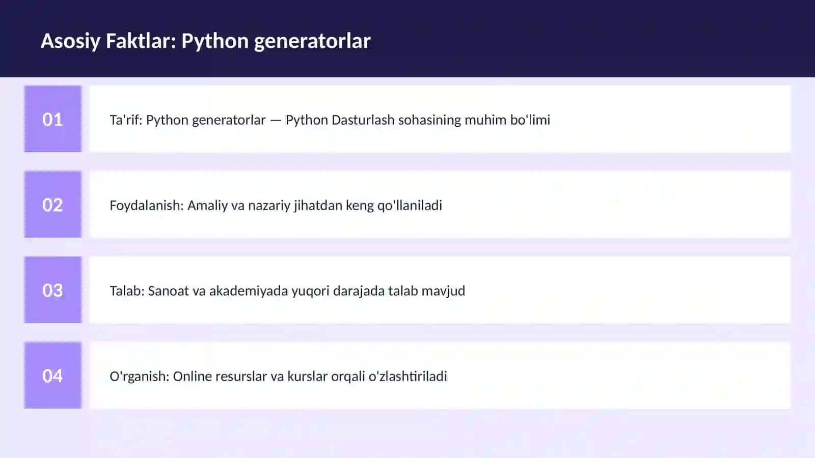PYTHON DASTURLASH 3