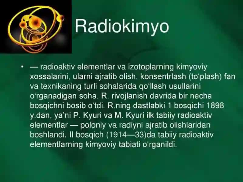Radiokimyo 3