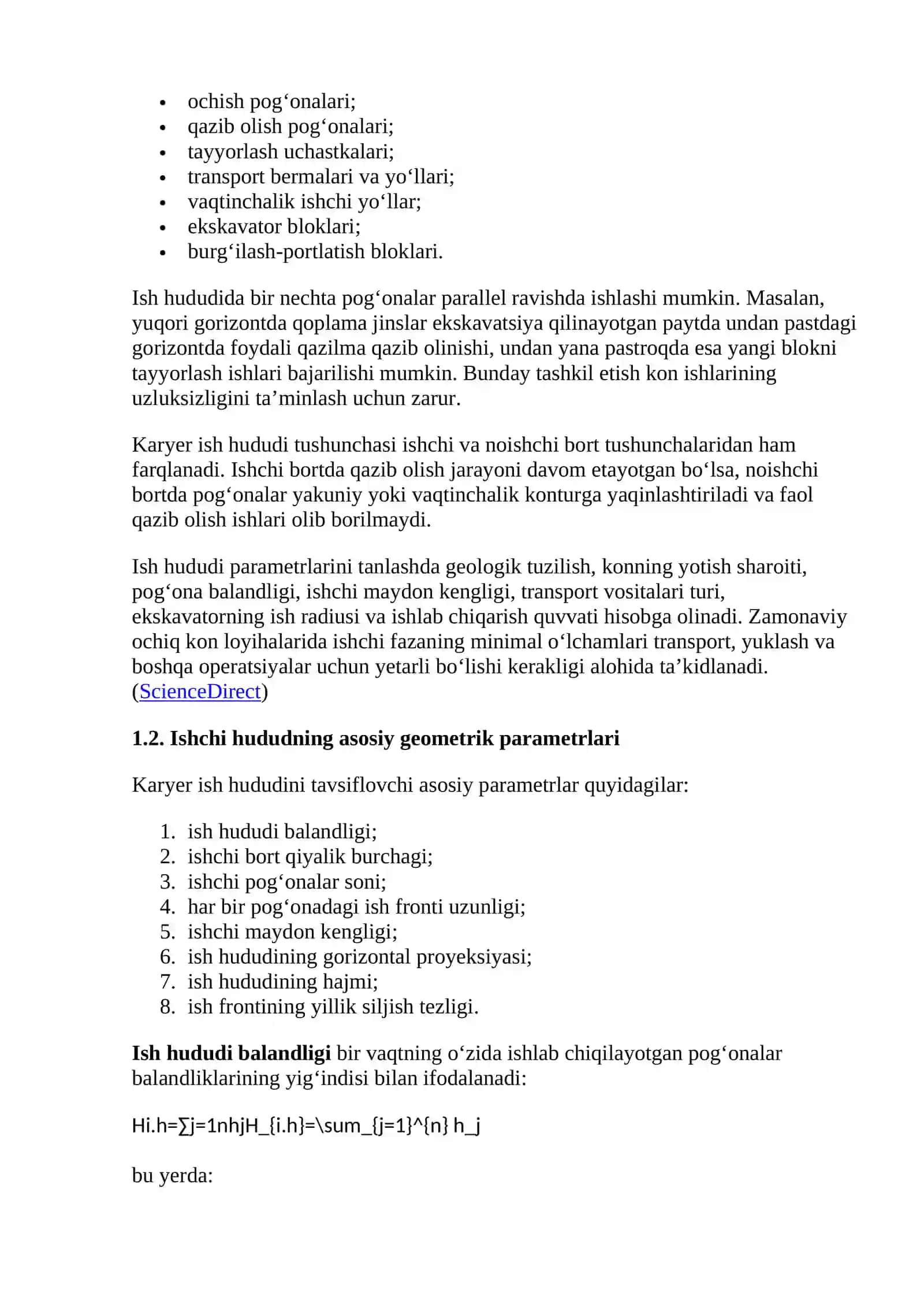 KARYER ISH HUDUDINING HOSIL BO‘LISHI 3