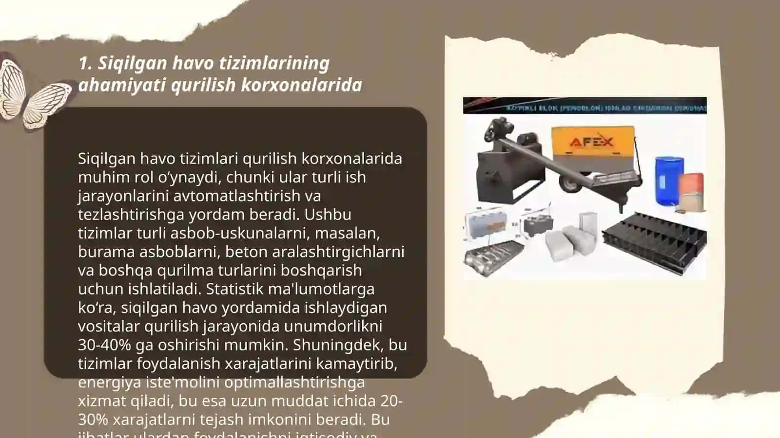 Siqilgan havo ishlab chiqarish va isteʼmol 3
