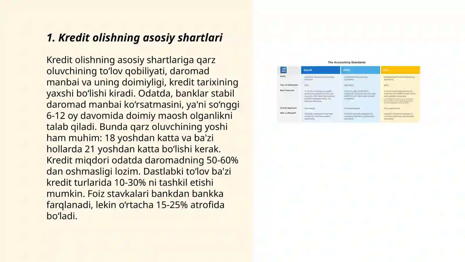 Kredit olishni moliyaviy va huquqiy tomonlari 3