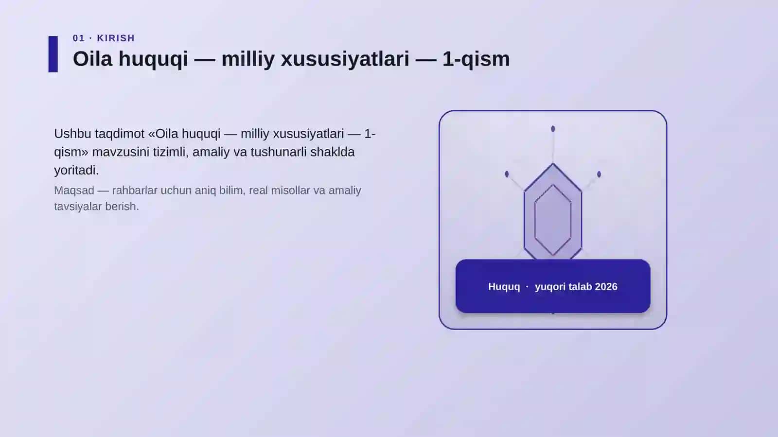 Oila huquqi — milliy xususiyatlari — 1-qism 3