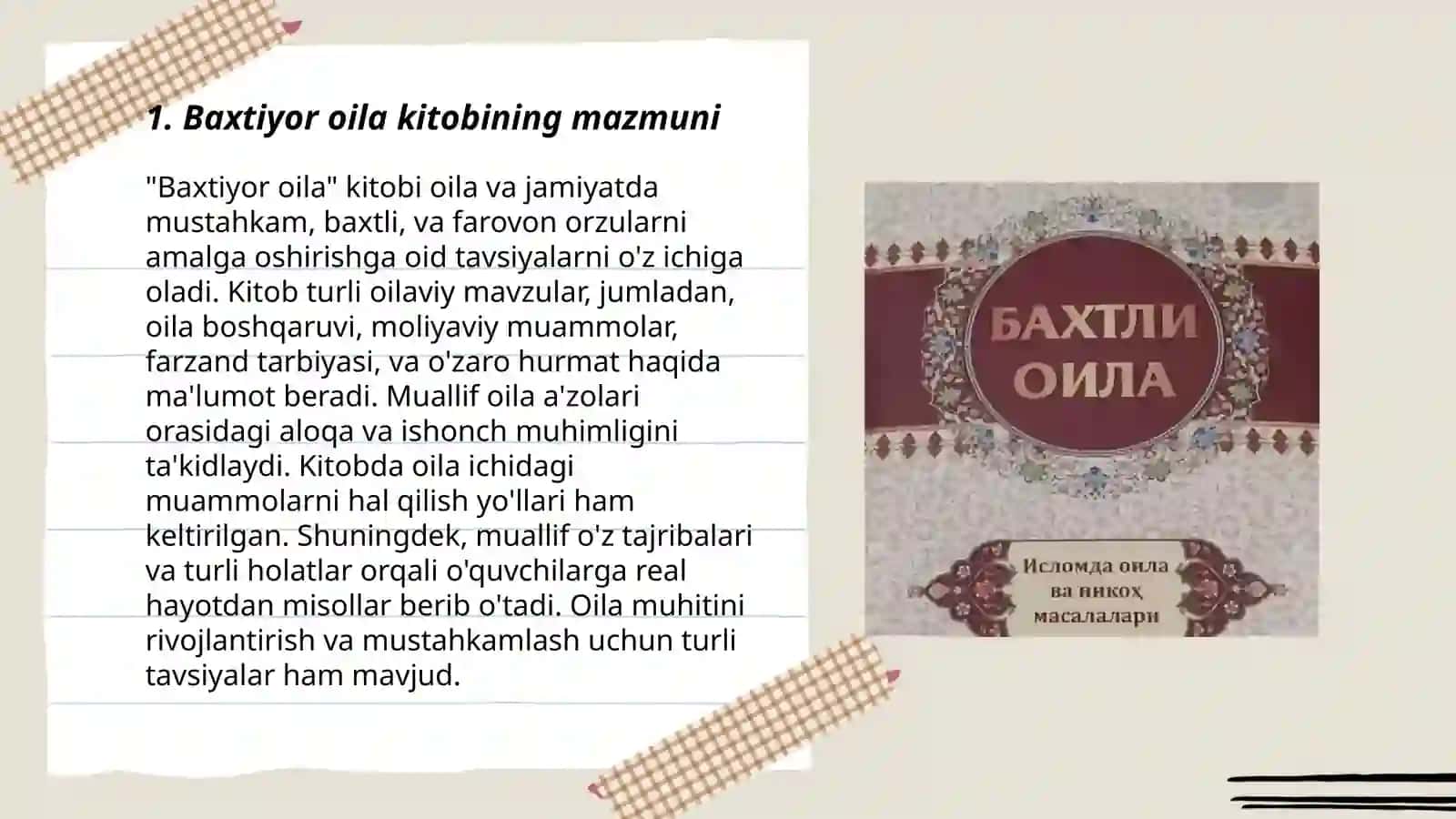 Baxtiyor oila 3