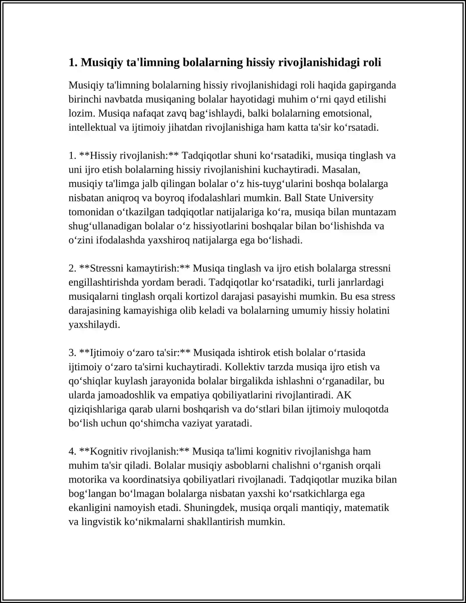 BALALAR TARBIYASINDA MUZIKALIQ TALIM TARBIYANIN AHMIYETI 3