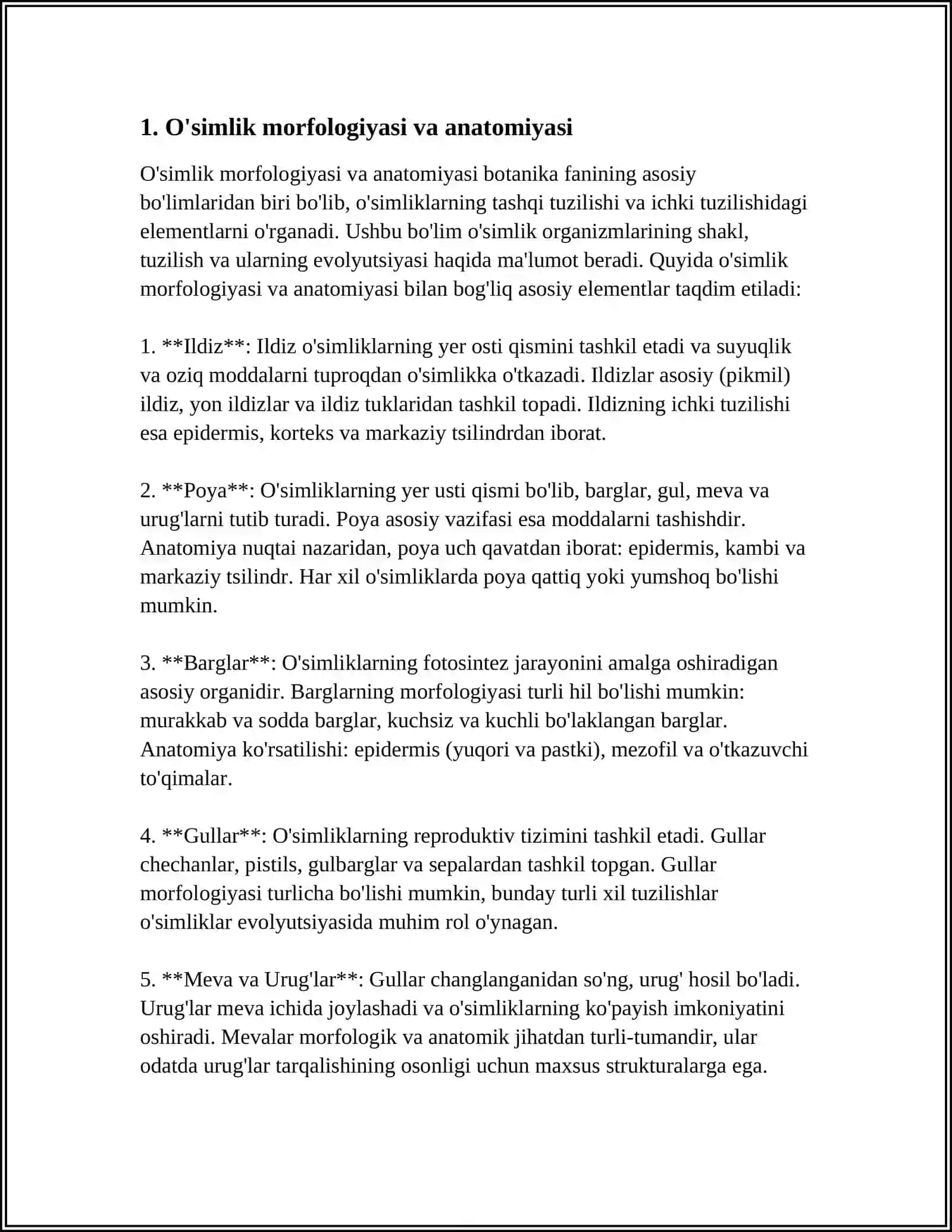 IQTISODIYOT VA PEDAGOGIKA UNVERSITETI.BIYALOGIYA KAFEDRASI.24.167-GURUH.OMONOVA ADIBA ULUGʻBEK QIZ 3