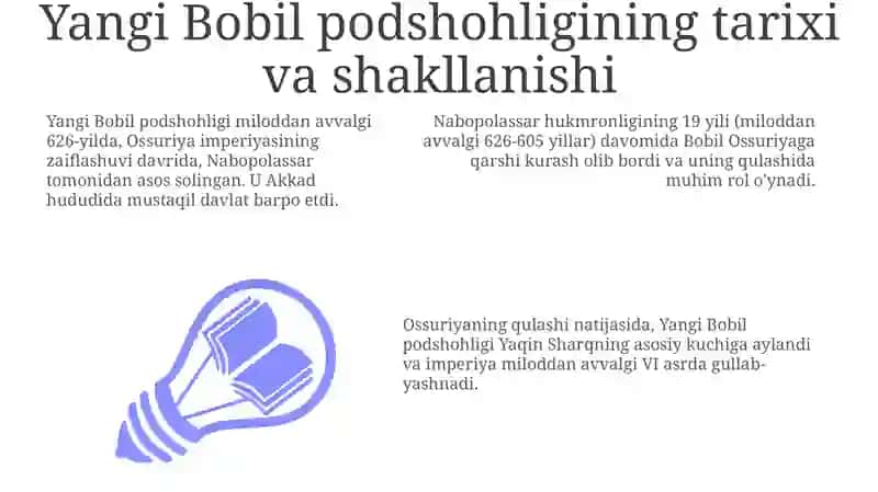 Yangi Bobil podsholigi 3