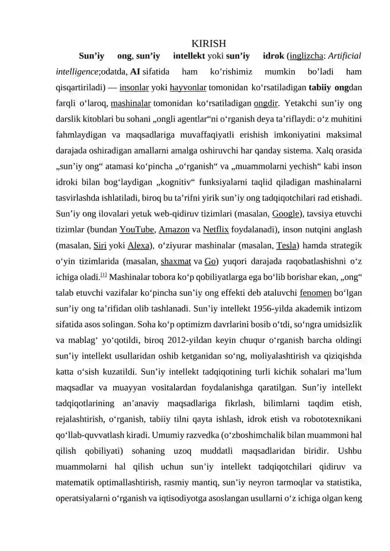 Odamlar kabi fikrlaydigan tizimlar 3