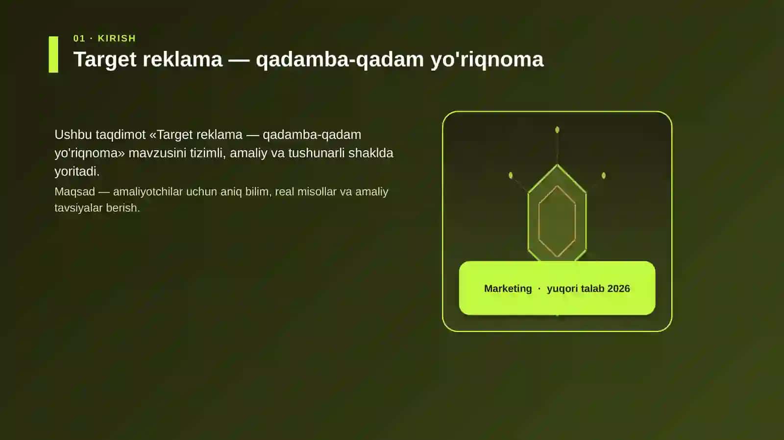 Target reklama — qadamba-qadam yo'riqnoma 3