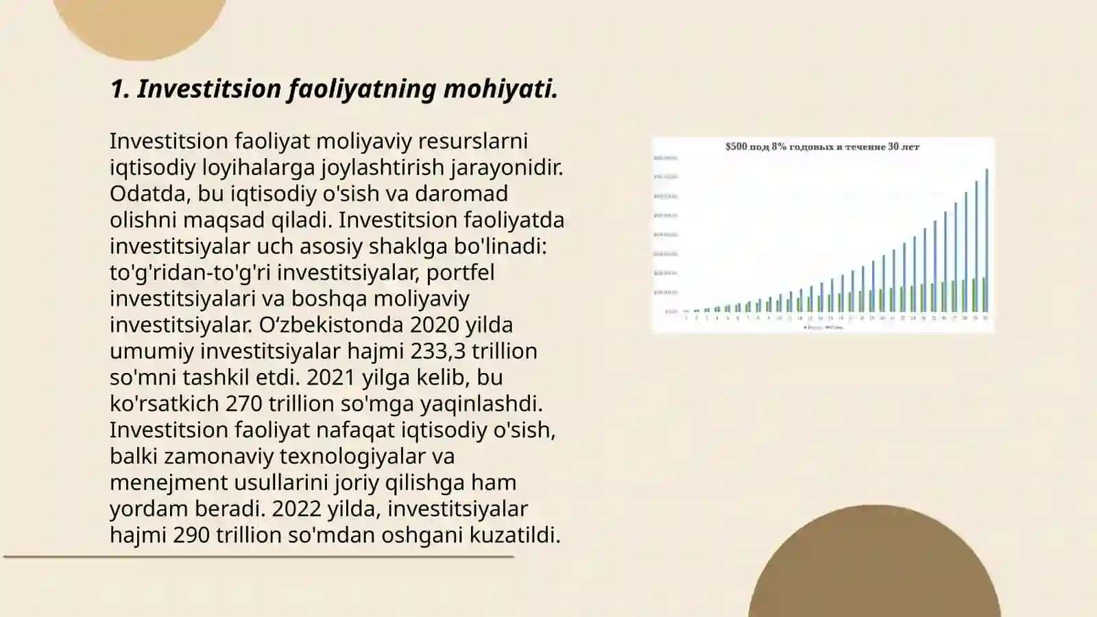 Sanoat korxonalarining investitsion faoliyati 3