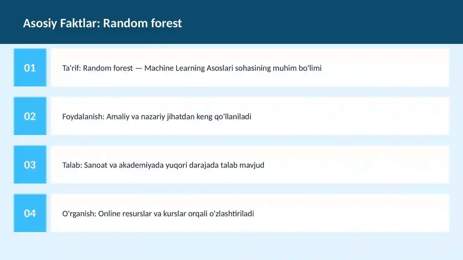 AI | MACHINE LEARNING ASOSLARI 3