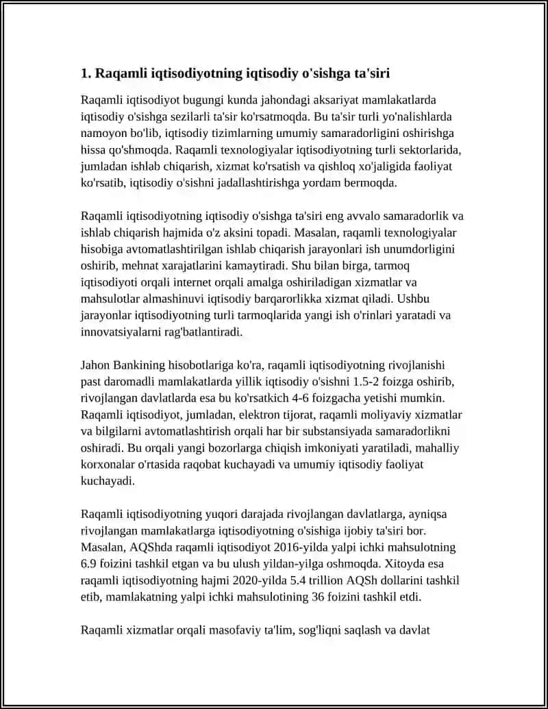 IQTISODIYOT RIVOJLANISHIDA RAQAMLI IQTISODIYOTNING RÒLI 3
