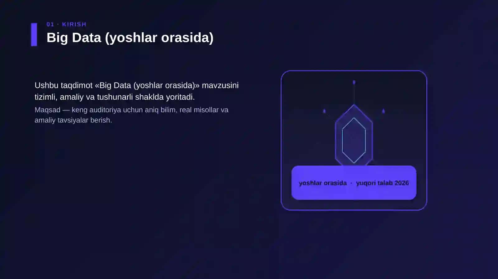 Big Data (yoshlar orasida) 3