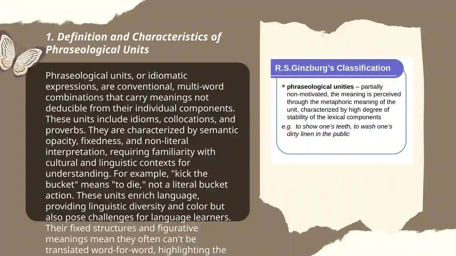 Translation of phraseological and paremiological units of the language 3