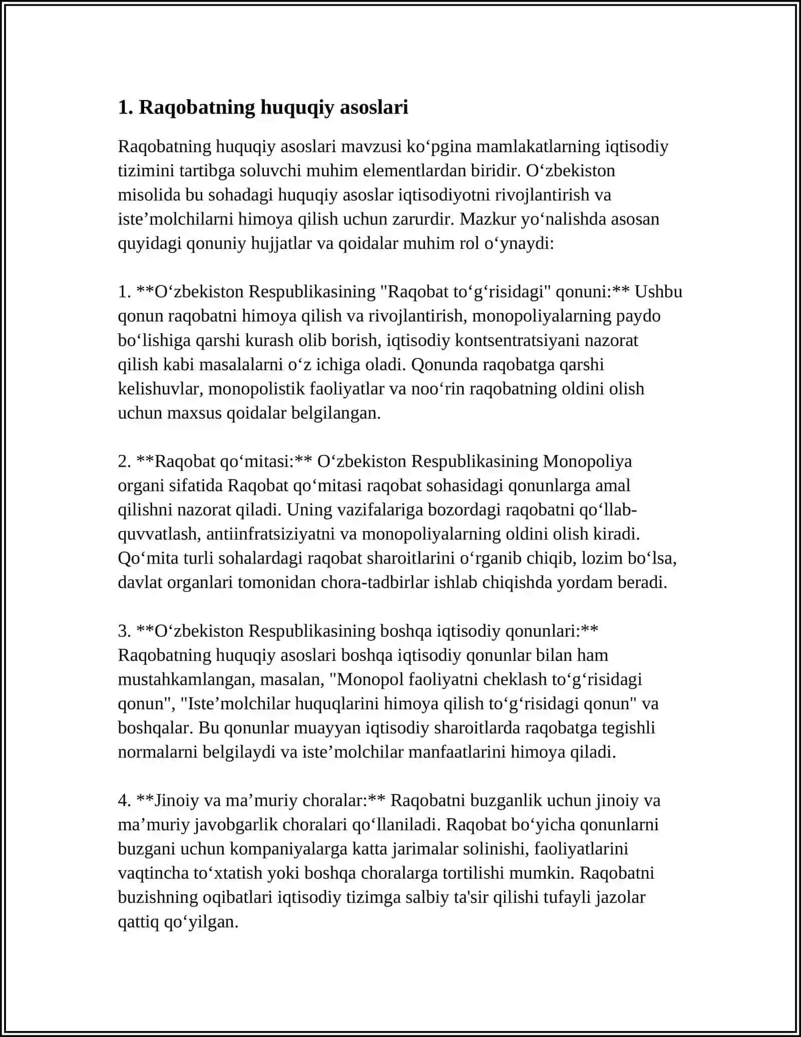 RAQOBAT VA MONOPOLIYAGA QARSHI KURASHNING INSTITUTSIONAL MEXANIZMLARI 3