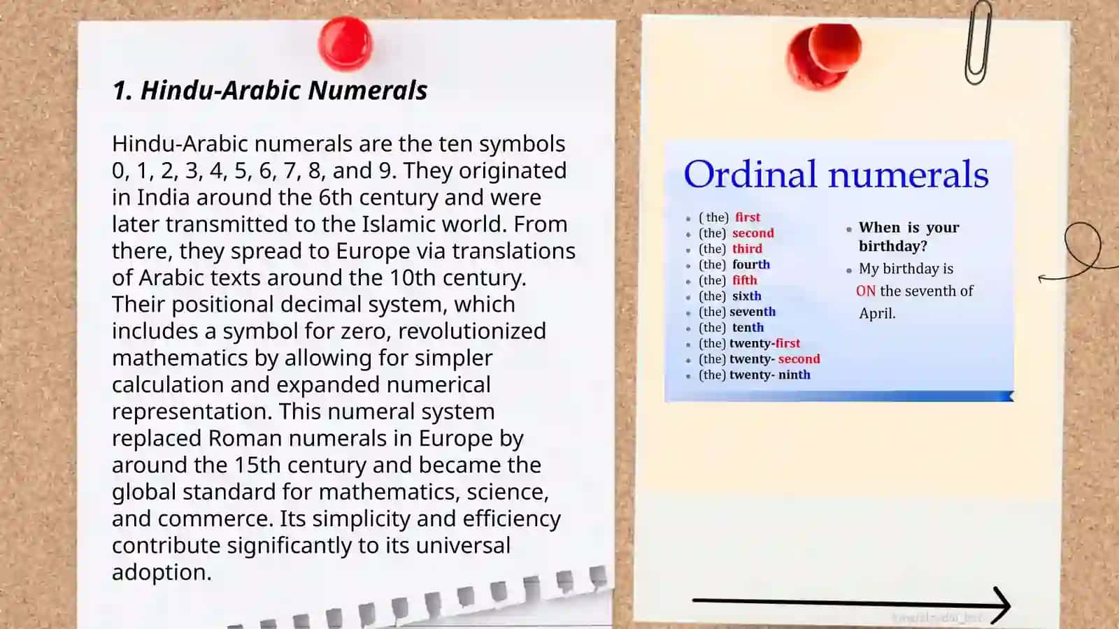 Numerals 3
