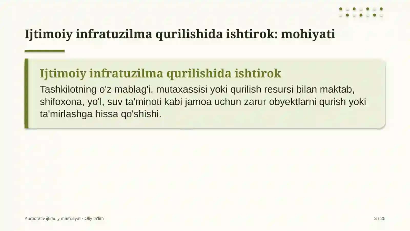 Avtovokzallarda ijtimoiy infratuzilma obyektlarini barpo etishda ishtirok etish 3