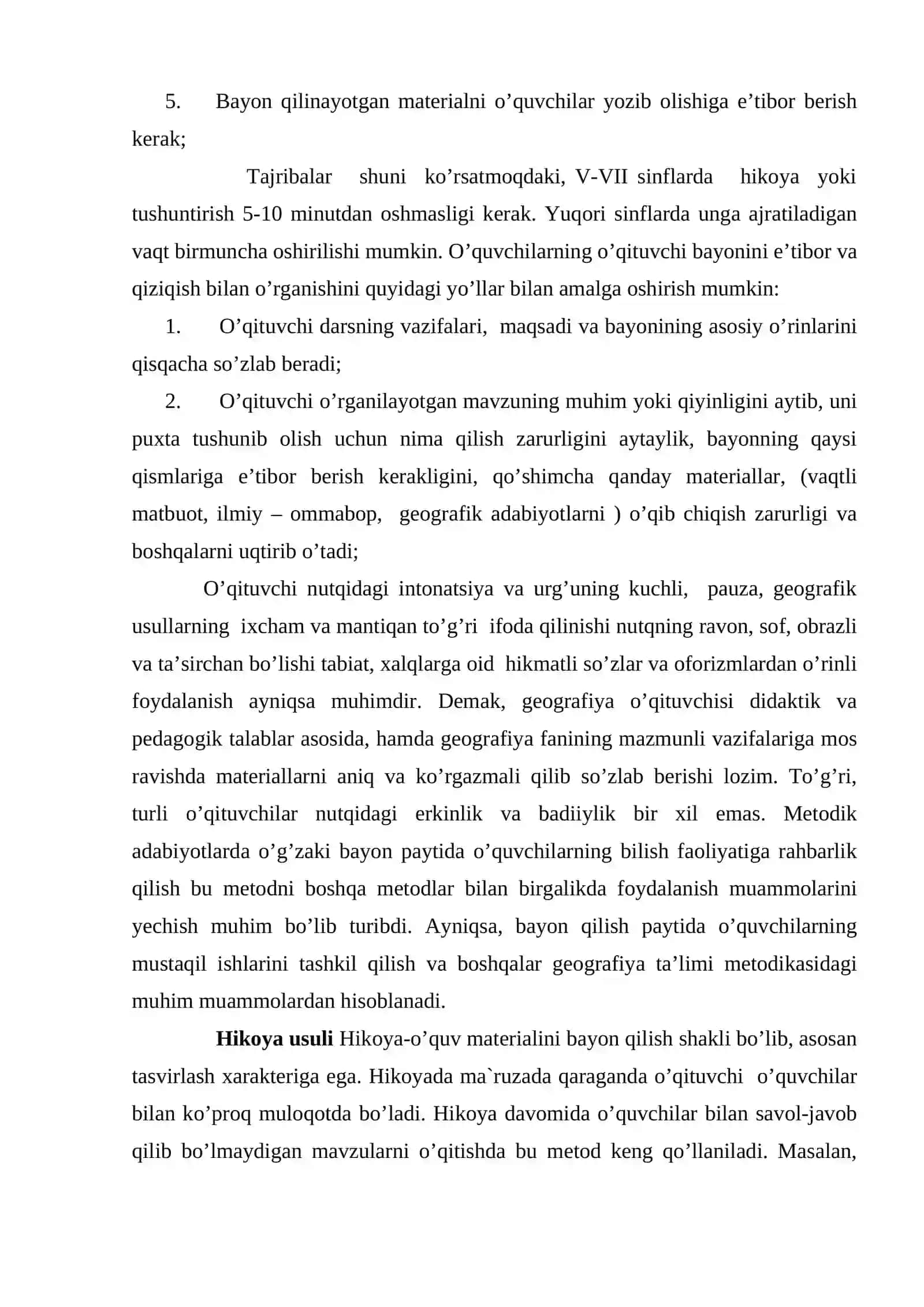 O'qitishning og'zaki usullari va turlari 3