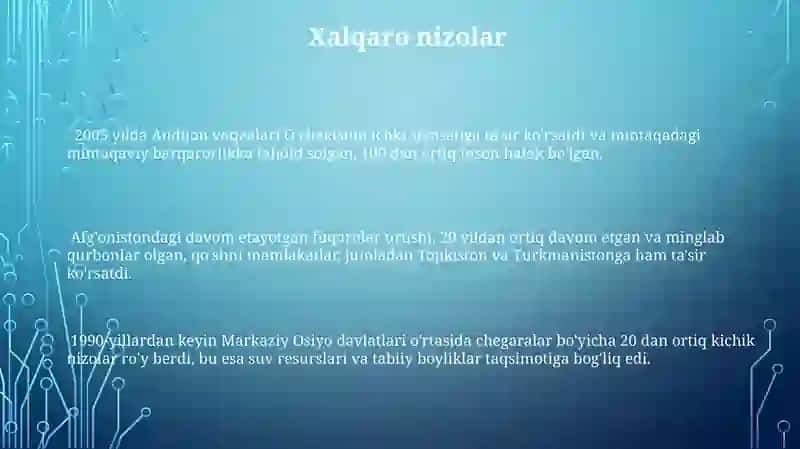 Nizolar va ularning kelib chiqish sabablari 3