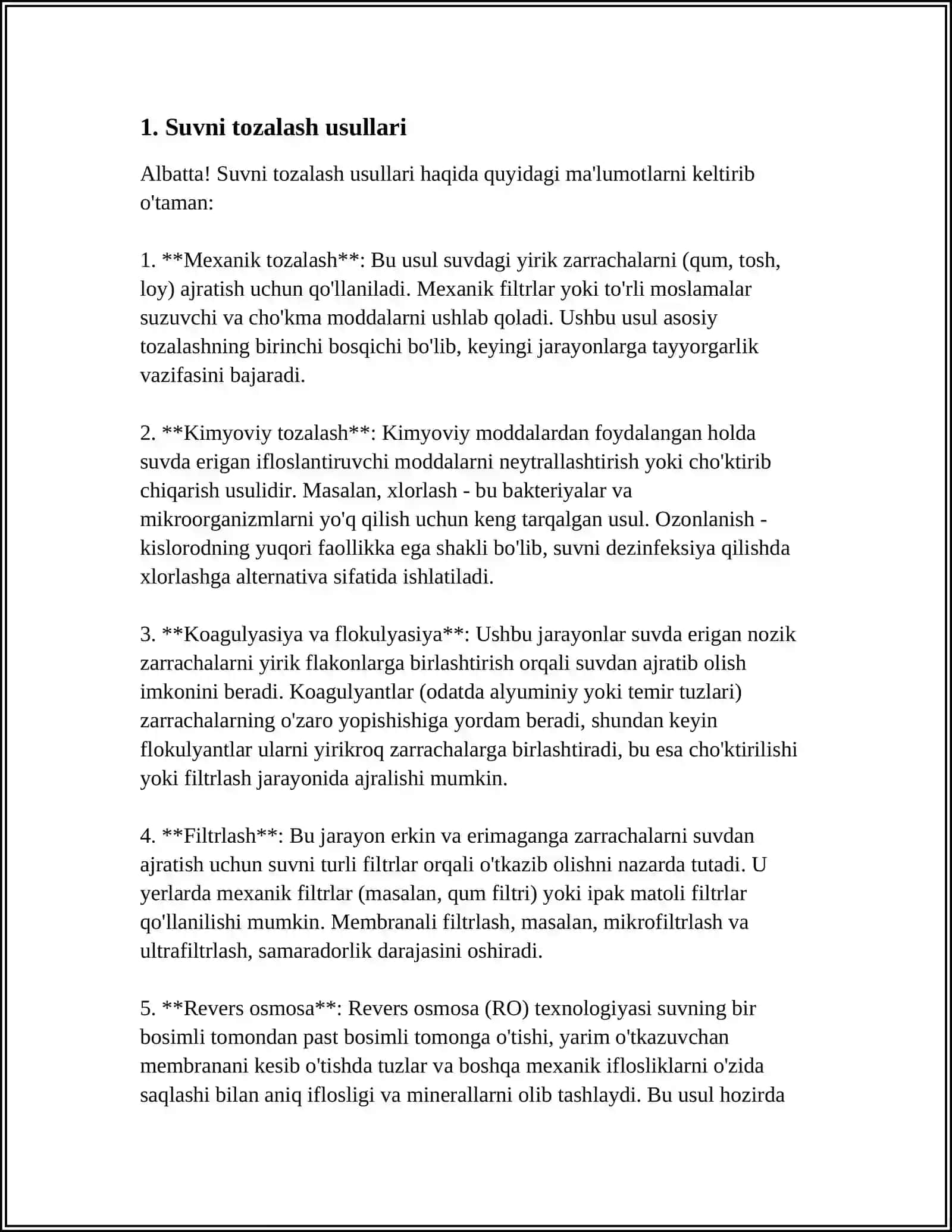 SUVOQLASH JARAYONLARINI TEXNOLOGIYASI 3