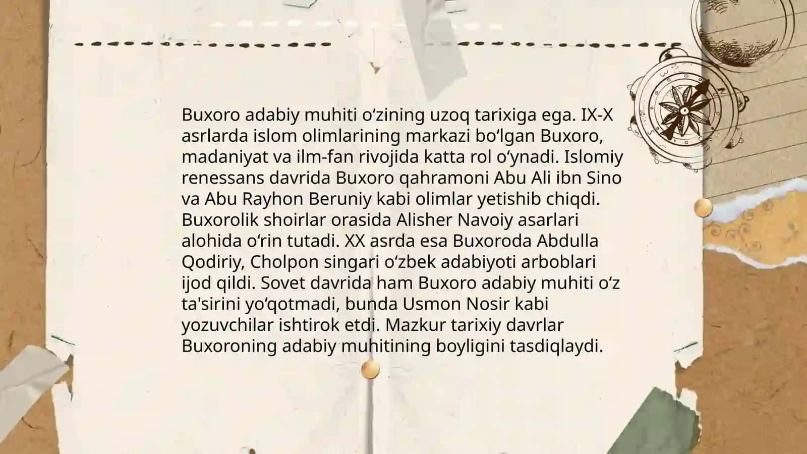 Buxoro adabiy muhiti manbalari 3