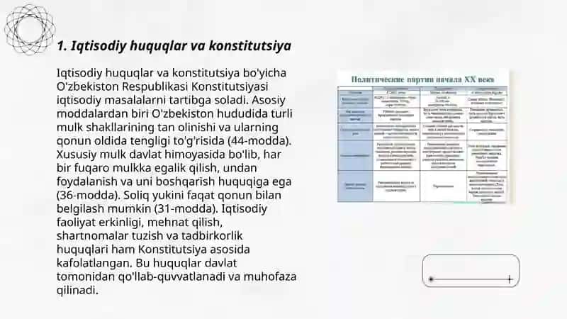 Iqtisodiy Ijtimoiy madaniy va ekologik huquqlarning konsitutsiyaviy asoslari 3